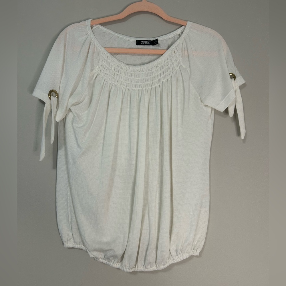 White Women's Cure Top, M